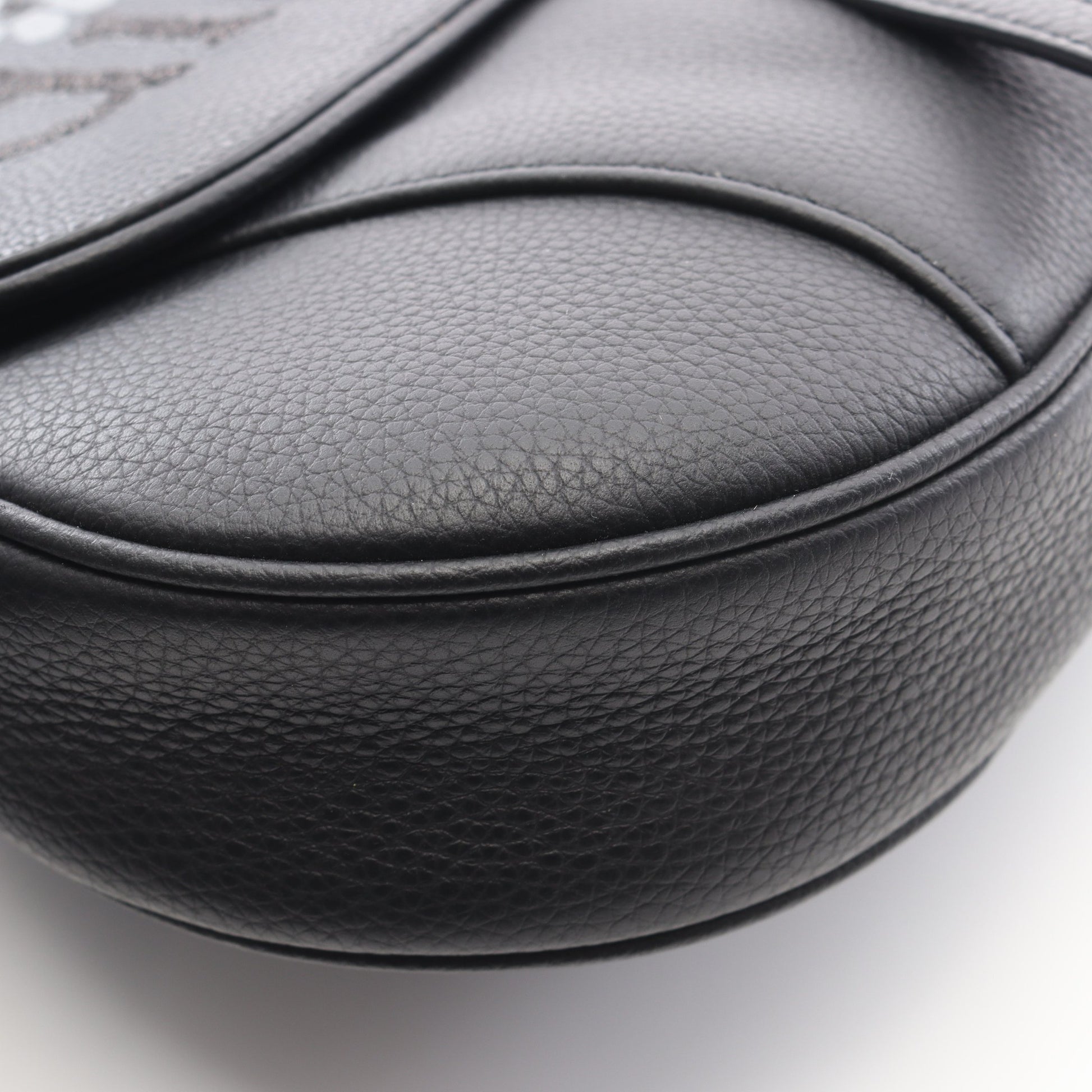 DIOR × ERL SADDLE サドル ボディバッグ レザー ブラック ディオール バッグ DIOR