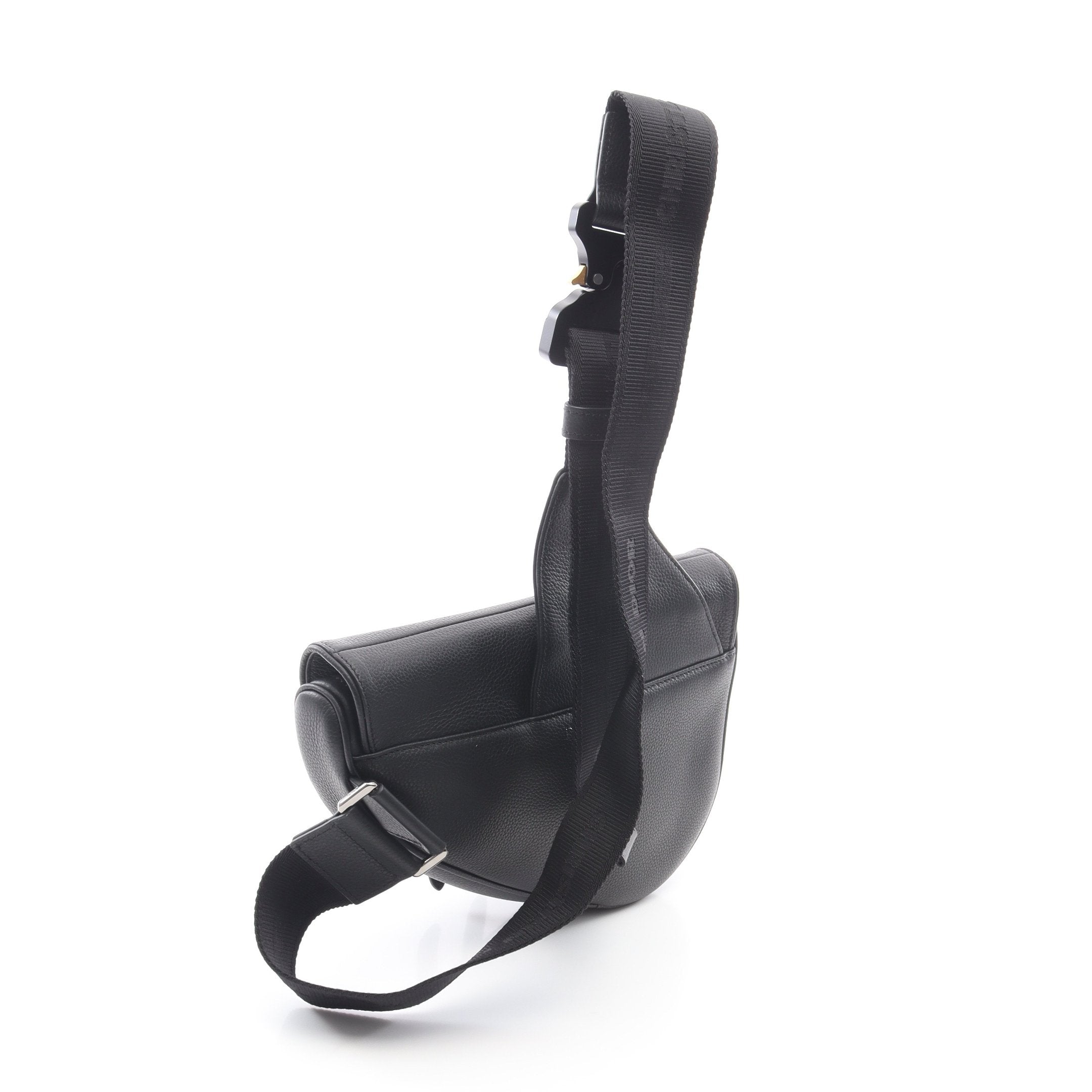 DIOR × ERL SADDLE サドル ボディバッグ レザー ブラック ディオール