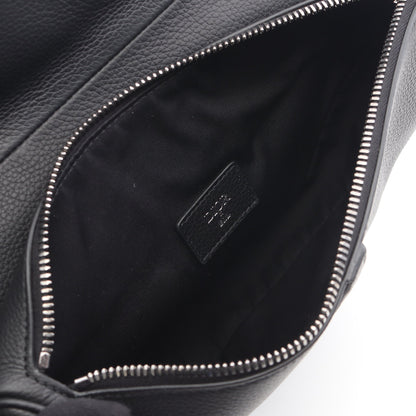 DIOR × ERL SADDLE サドル ボディバッグ レザー ブラック ディオール バッグ DIOR