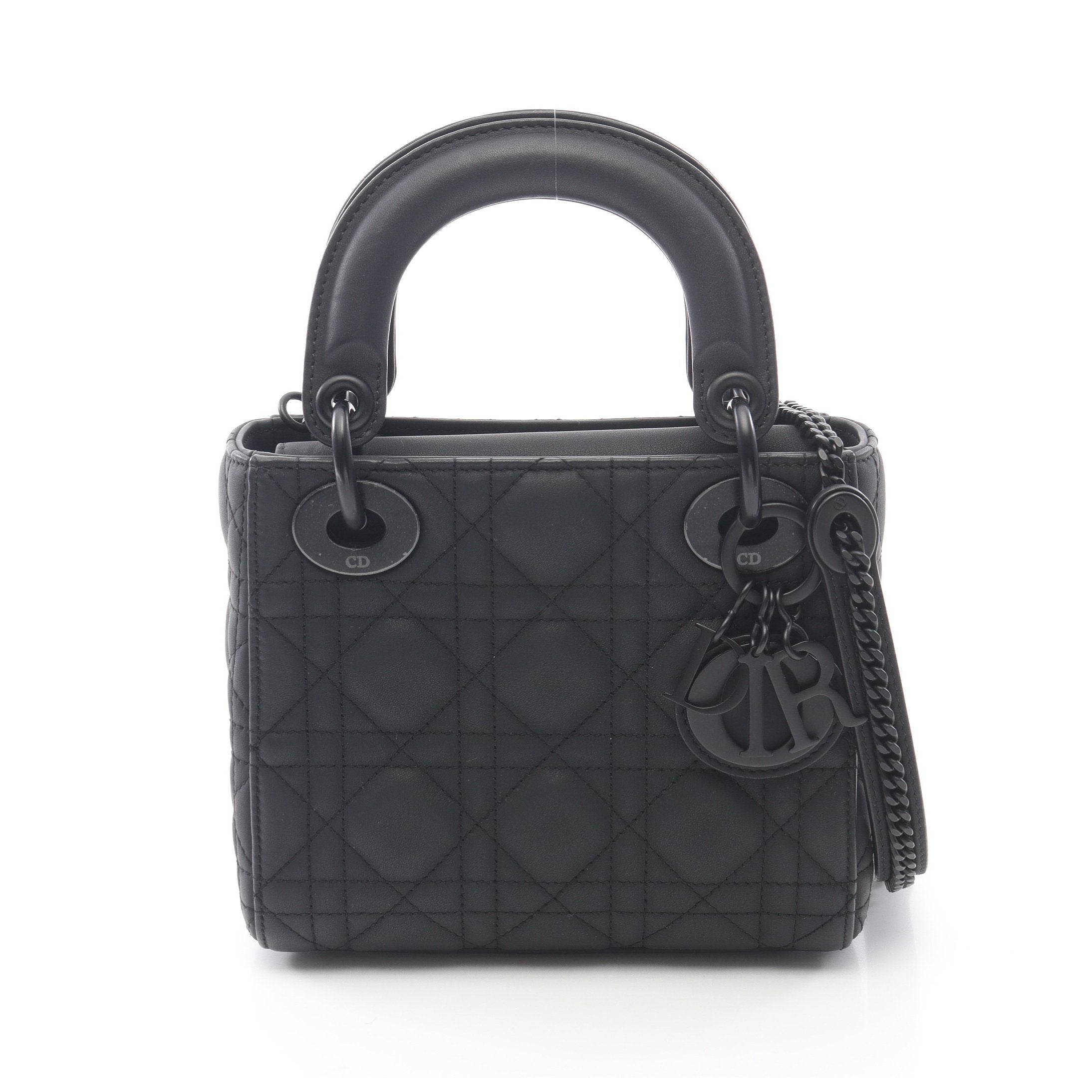 レディディオール ミニ カナージュ ウルトラマット ハンドバッグ