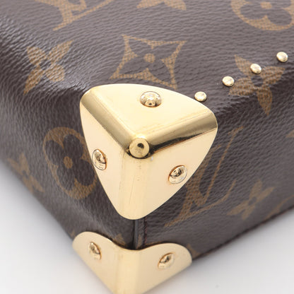 カメラボックス モノグラムリバース ハンドバッグ PVC レザー ブラウン 2WAY ルイヴィトン バッグ LOUIS VUITTON