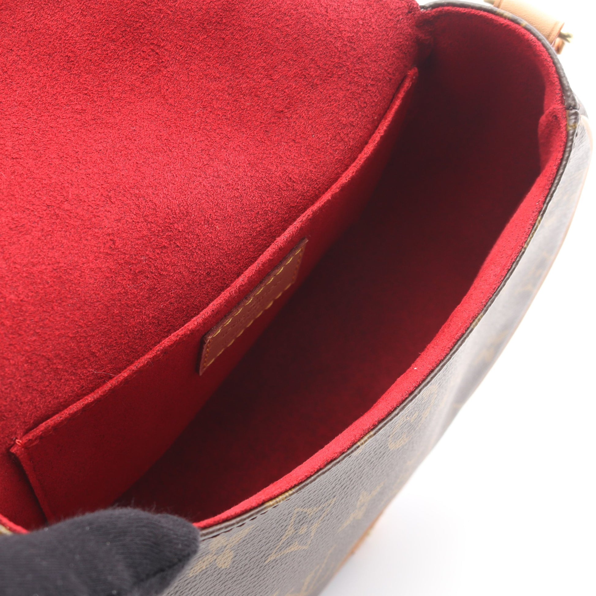タンブラン モノグラム ショルダーバッグ PVC レザー ブラウン ルイヴィトン バッグ LOUIS VUITTON