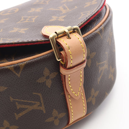 タンブラン モノグラム ショルダーバッグ PVC レザー ブラウン ルイヴィトン バッグ LOUIS VUITTON