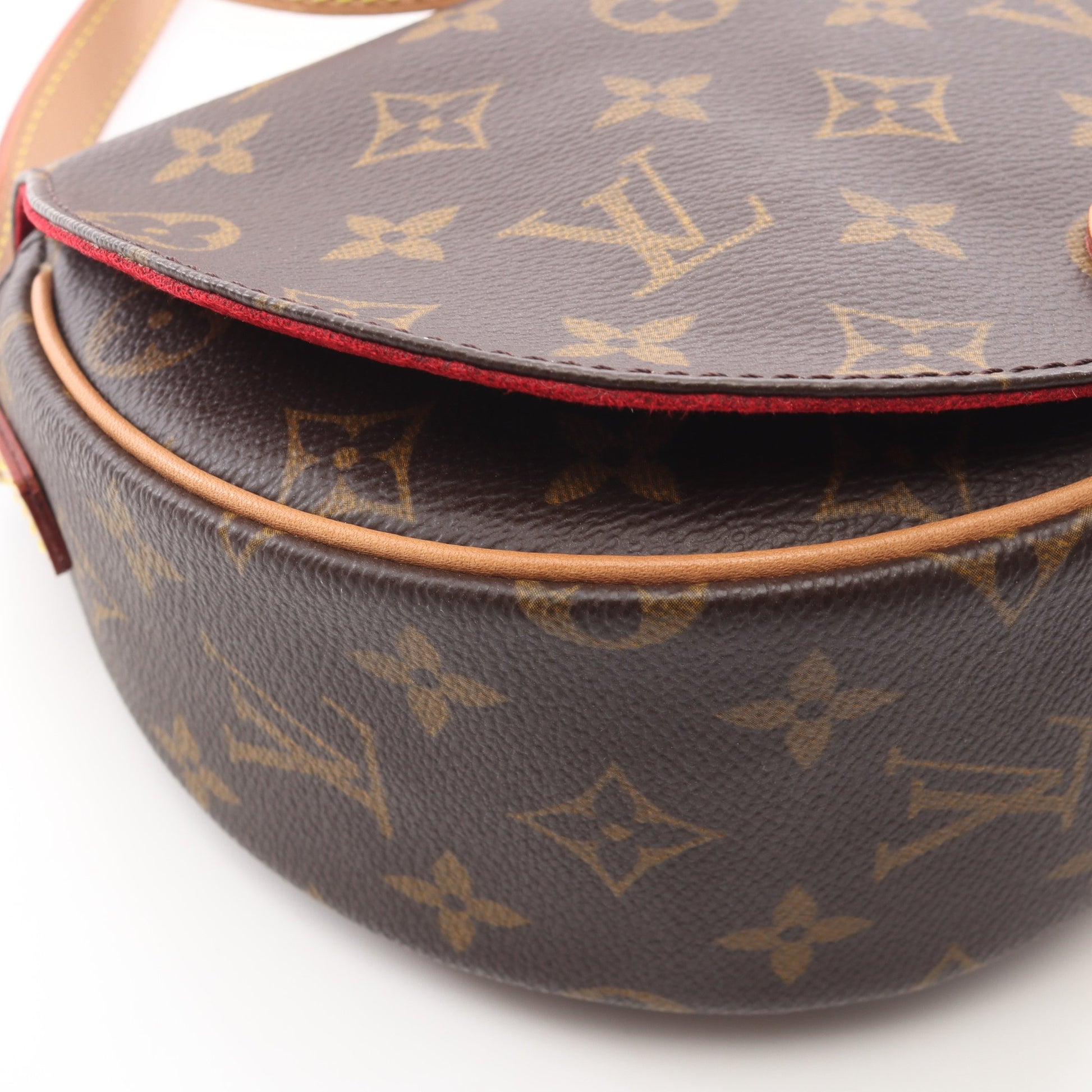 タンブラン モノグラム ショルダーバッグ PVC レザー ブラウン ルイヴィトン バッグ LOUIS VUITTON