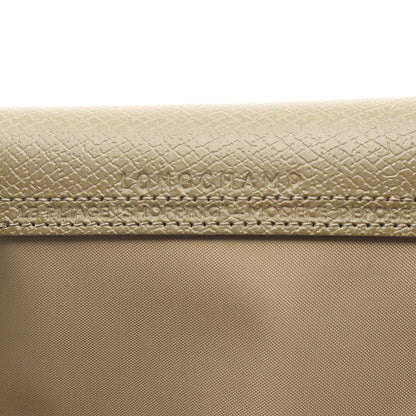 ル プリアージュ グリーン M ショルダーバッグ トートバッグ キャンバス レザー カーキグリーン ロンシャン