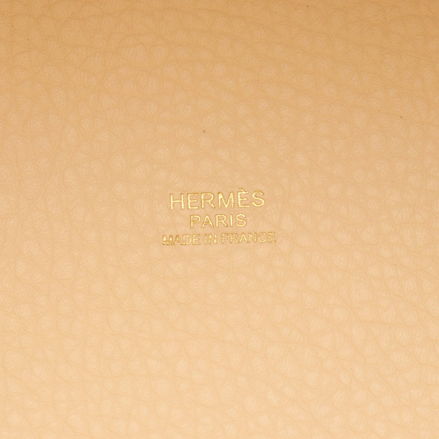 ピコタンロックPM ナタ ハンドバッグ トリヨンクレマンス アイボリー ゴールド金具 Z刻印 エルメス バッグ HERMES