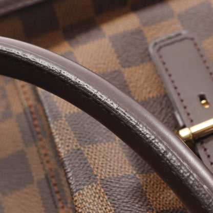 マノスクGM ダミエエベヌ ハンドバッグ PVC レザー ブラウン ルイヴィトン バッグ LOUIS VUITTON