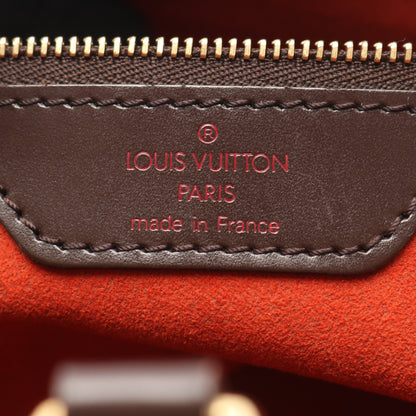 マノスクGM ダミエエベヌ ハンドバッグ PVC レザー ブラウン ルイヴィトン バッグ LOUIS VUITTON