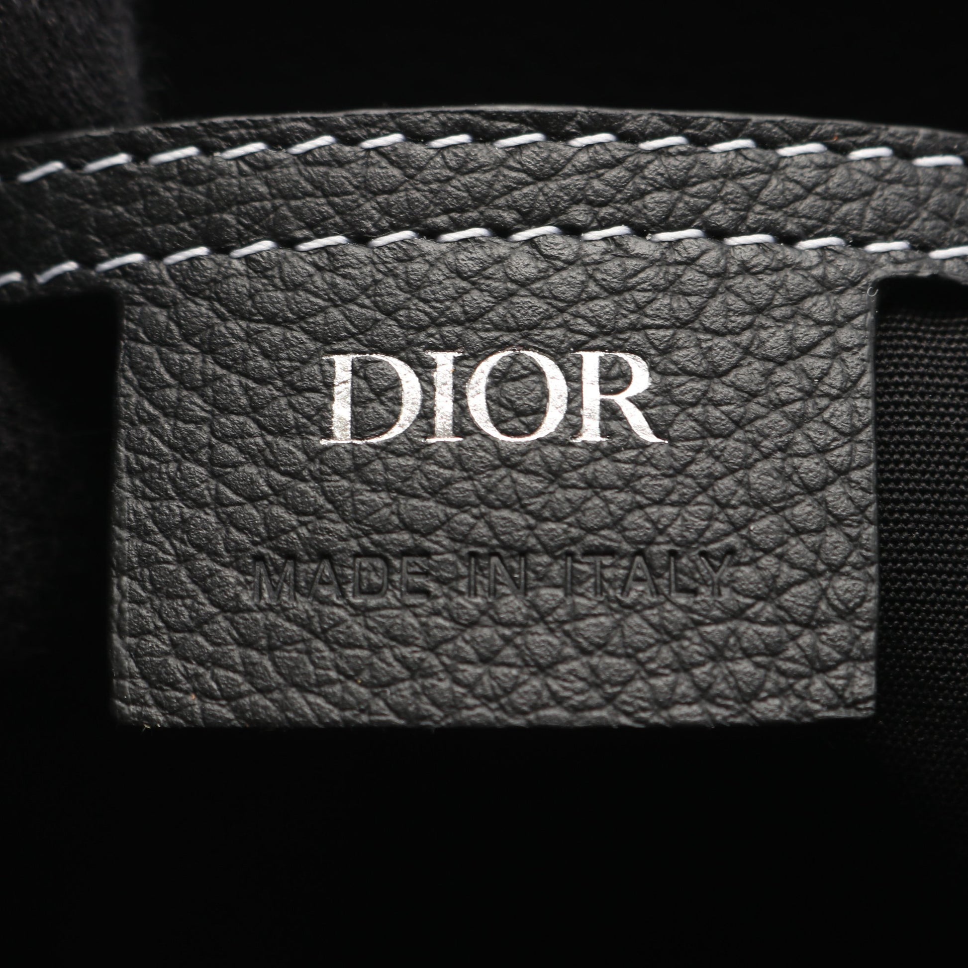 Gallop ギャロップ バックパック リュックサック レザー ブラック クリスチャンディオール バッグ Christian Dior