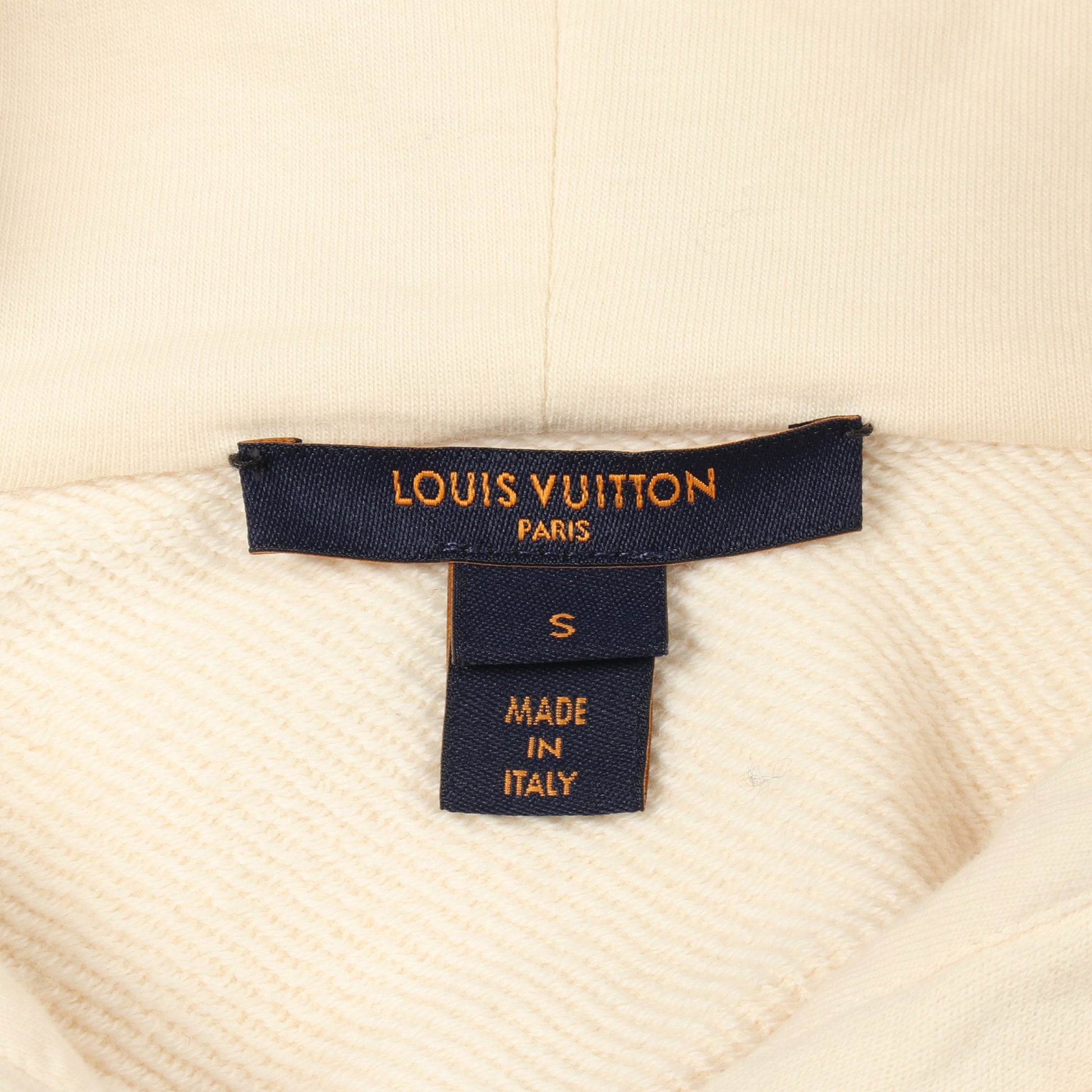 LV フライトモード プルオーバーパーカー コットン アイボリー ルイヴィトン トップス LOUIS VUITTON