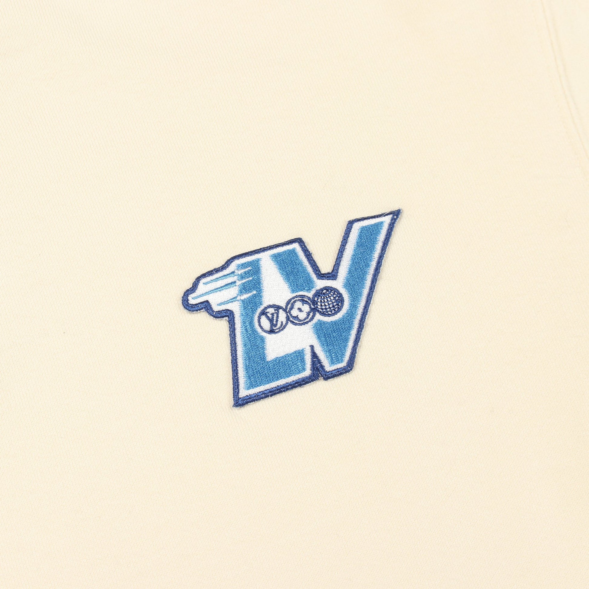 LV フライトモード プルオーバーパーカー コットン アイボリー ルイヴィトン トップス LOUIS VUITTON