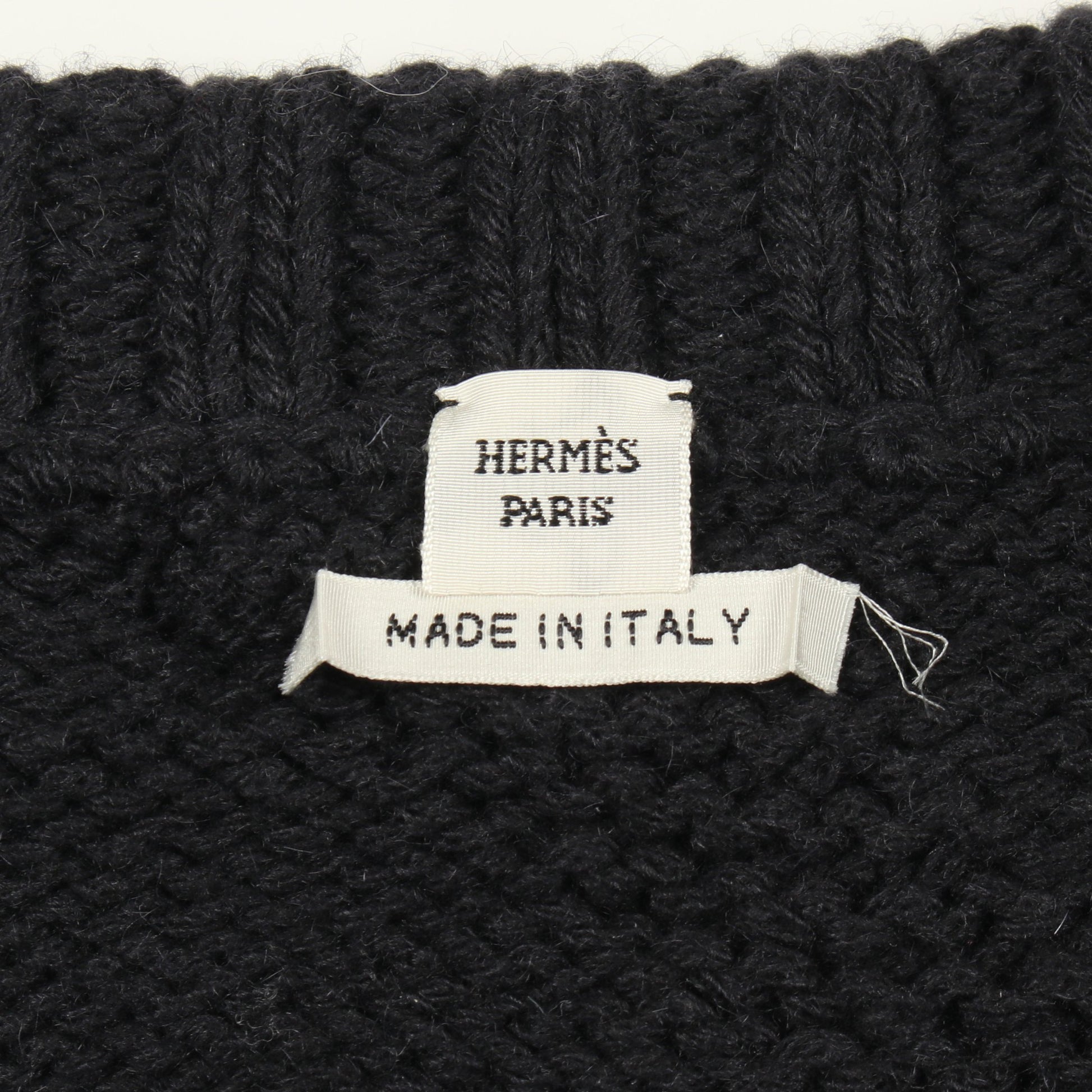 カーディガン ウール カシミヤ モヘヤ ネイビー エルメス トップス HERMES