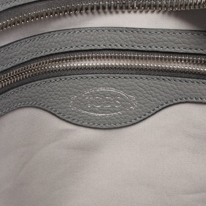 ハンドバッグ トートバッグ レザー スエード グレー 2WAY トッズ バッグ TOD'S