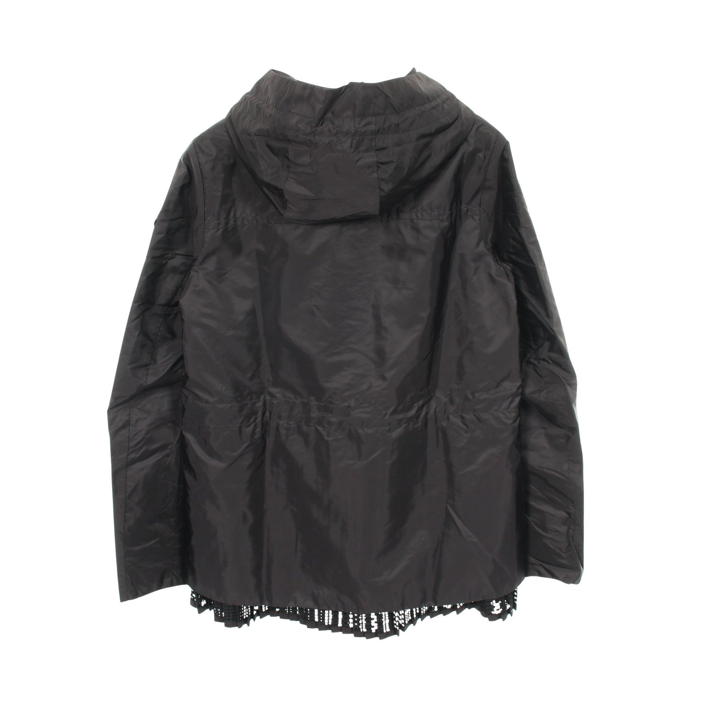 BAABA ナイロンジャケット レース ナイロン ブラック モンクレール アウター MONCLER