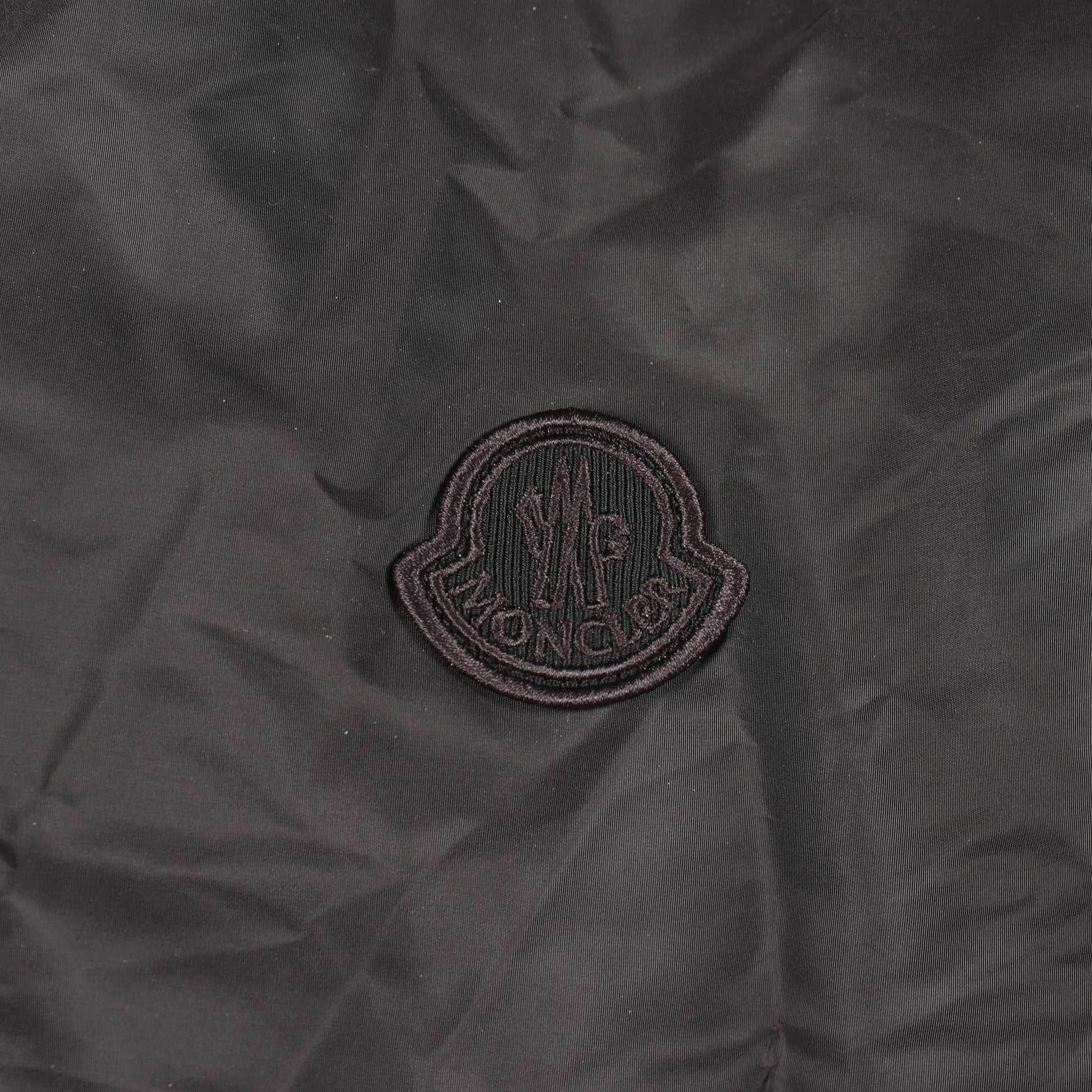 BAABA ナイロンジャケット レース ナイロン ブラック モンクレール アウター MONCLER