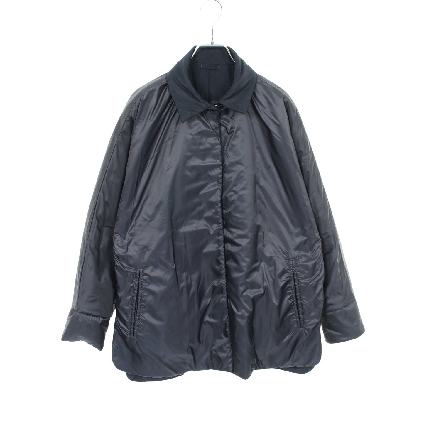 The Cube ジャケット ネイビー 中綿 リバーシブル マックスマーラ アウター Max Mara