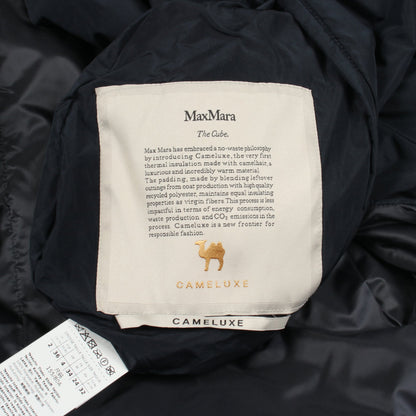 The Cube ジャケット ネイビー 中綿 リバーシブル マックスマーラ アウター Max Mara