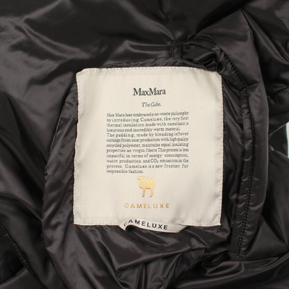 The Cube ジャケット ブラック 中綿 リバーシブル マックスマーラ アウター Max Mara
