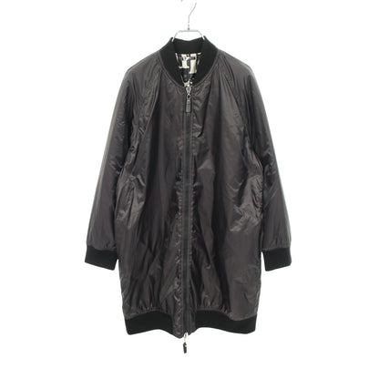 The Cube ジャケット 総柄 ブラック アイボリー 中綿 リバーシブル マックスマーラ アウター Max Mara