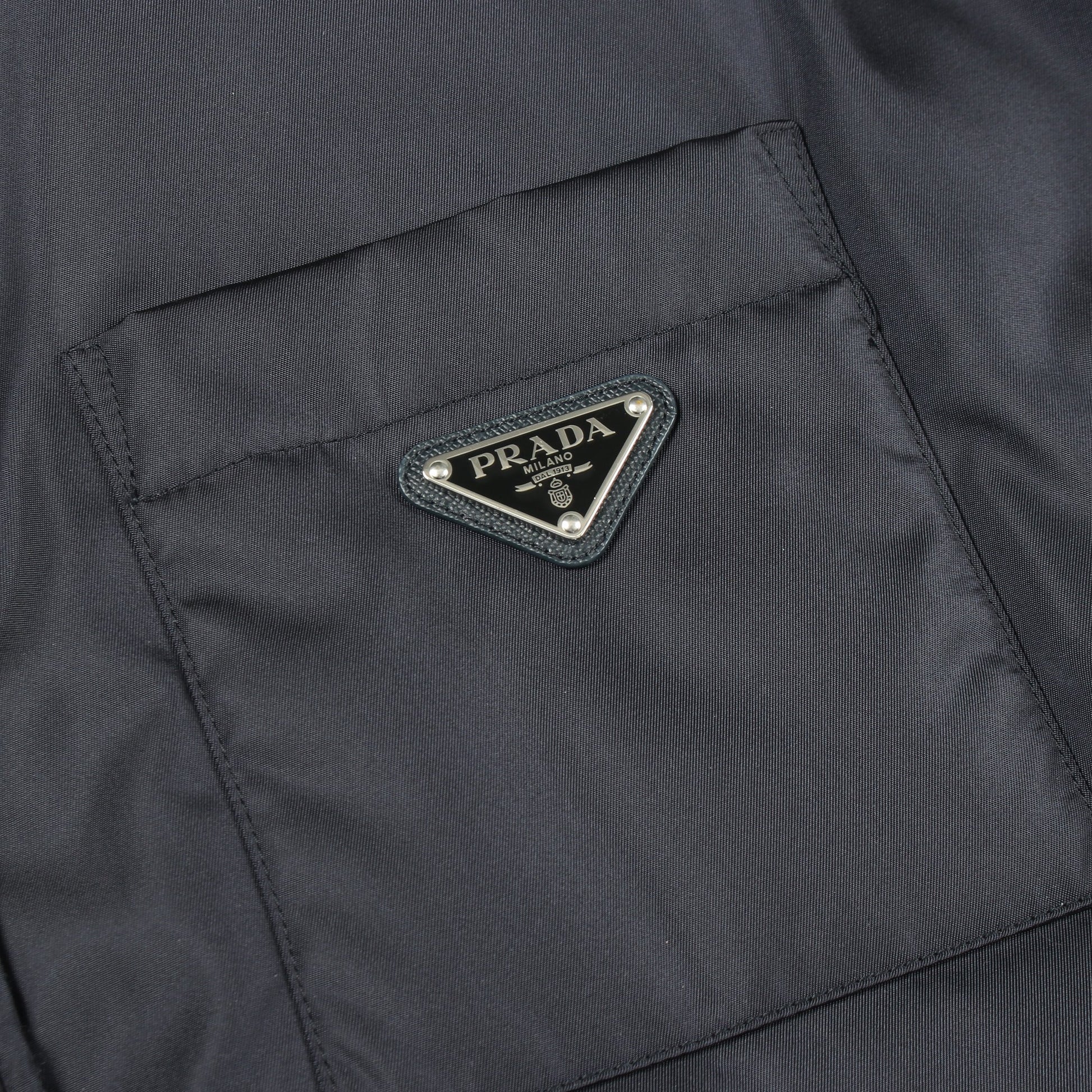 Re-Nylon ジャケット ナイロン ネイビー 中綿 プラダ アウター PRADA
