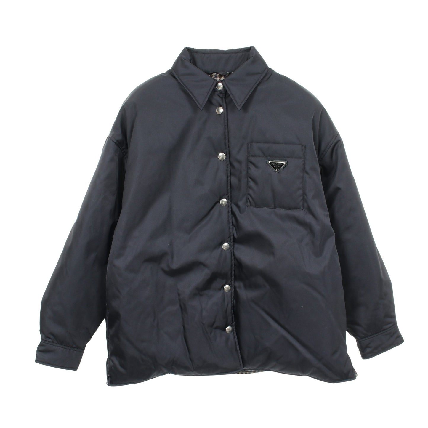 Re-Nylon ジャケット ナイロン ネイビー 中綿 プラダ アウター PRADA