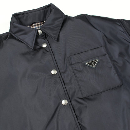 Re-Nylon ジャケット ナイロン ネイビー 中綿 プラダ アウター PRADA