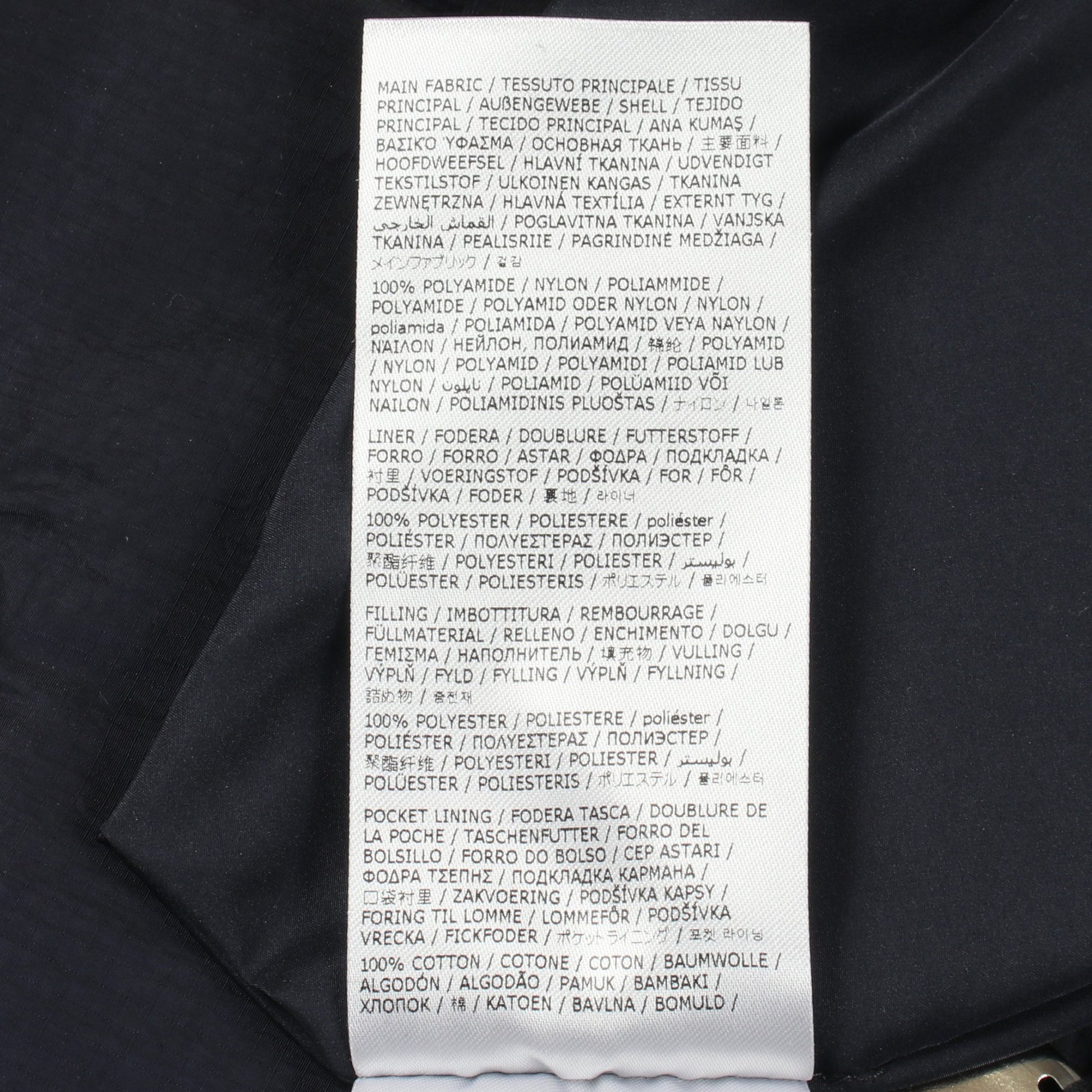パデット コート ナイロン ネイビー 中綿 メゾンマルジェラ1 アウター Maison Margiela 1