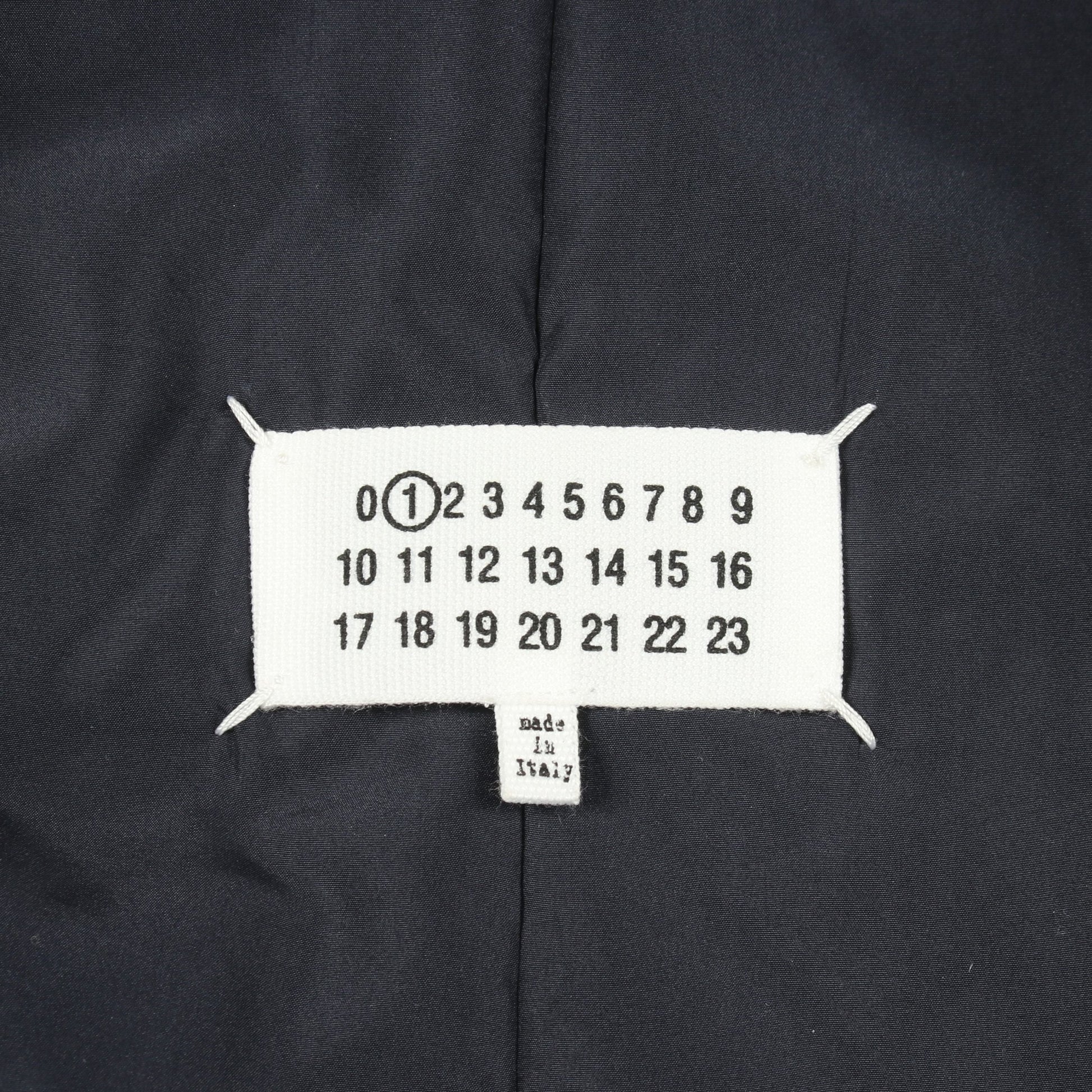 パデット コート ナイロン ネイビー 中綿 メゾンマルジェラ1 アウター Maison Margiela 1