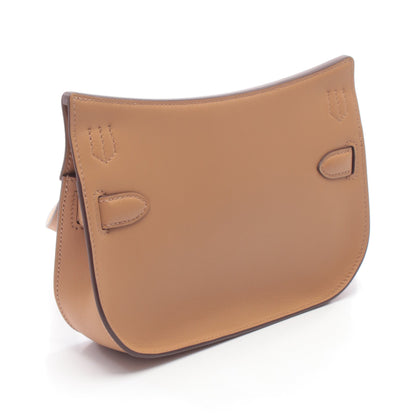 ジプシエール ミニ ビスキュイ ショルダーバッグ ヴォースイフト ブラウン ゴールド金具 K刻印 エルメス バッグ HERMES
