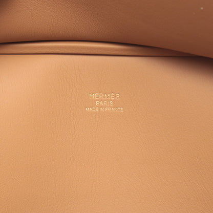 ジプシエール ミニ ビスキュイ ショルダーバッグ ヴォースイフト ブラウン ゴールド金具 K刻印 エルメス バッグ HERMES