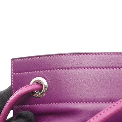 サックアリーヌ ミニ アネモネ ショルダーバッグ ヴォースイフト パープル シルバー金具 Y刻印 エルメス バッグ HERMES