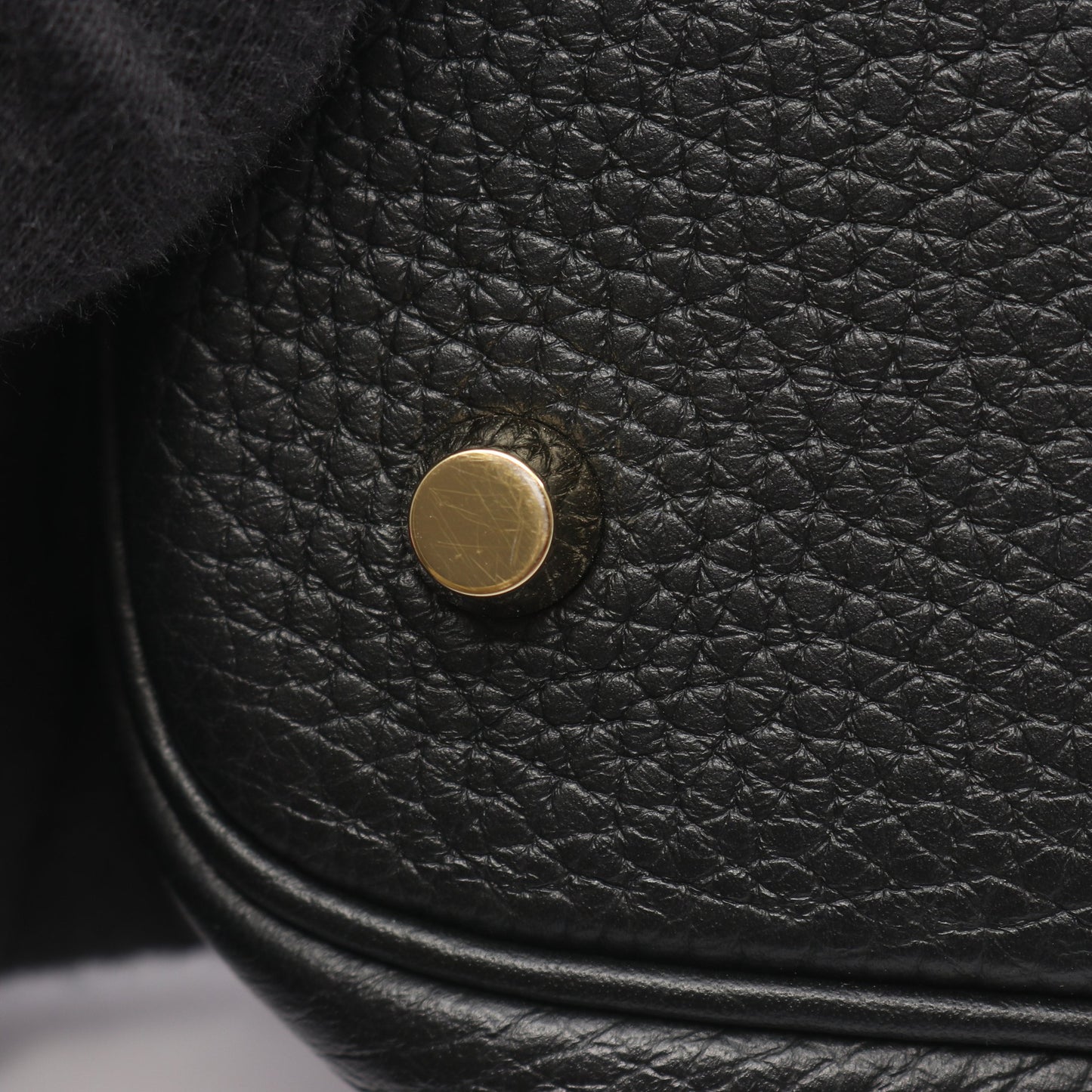 ピコタンロック タッチMM ハンドバッグ トリヨンクレマンス アリゲーターマット ブラック ゴールド金具 Y刻印 エルメス バッグ HERMES