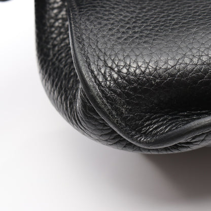 ジプシエール34 ショルダーバッグ トリヨンクレマンス ブラック シルバー金具 □P刻印 エルメス バッグ HERMES