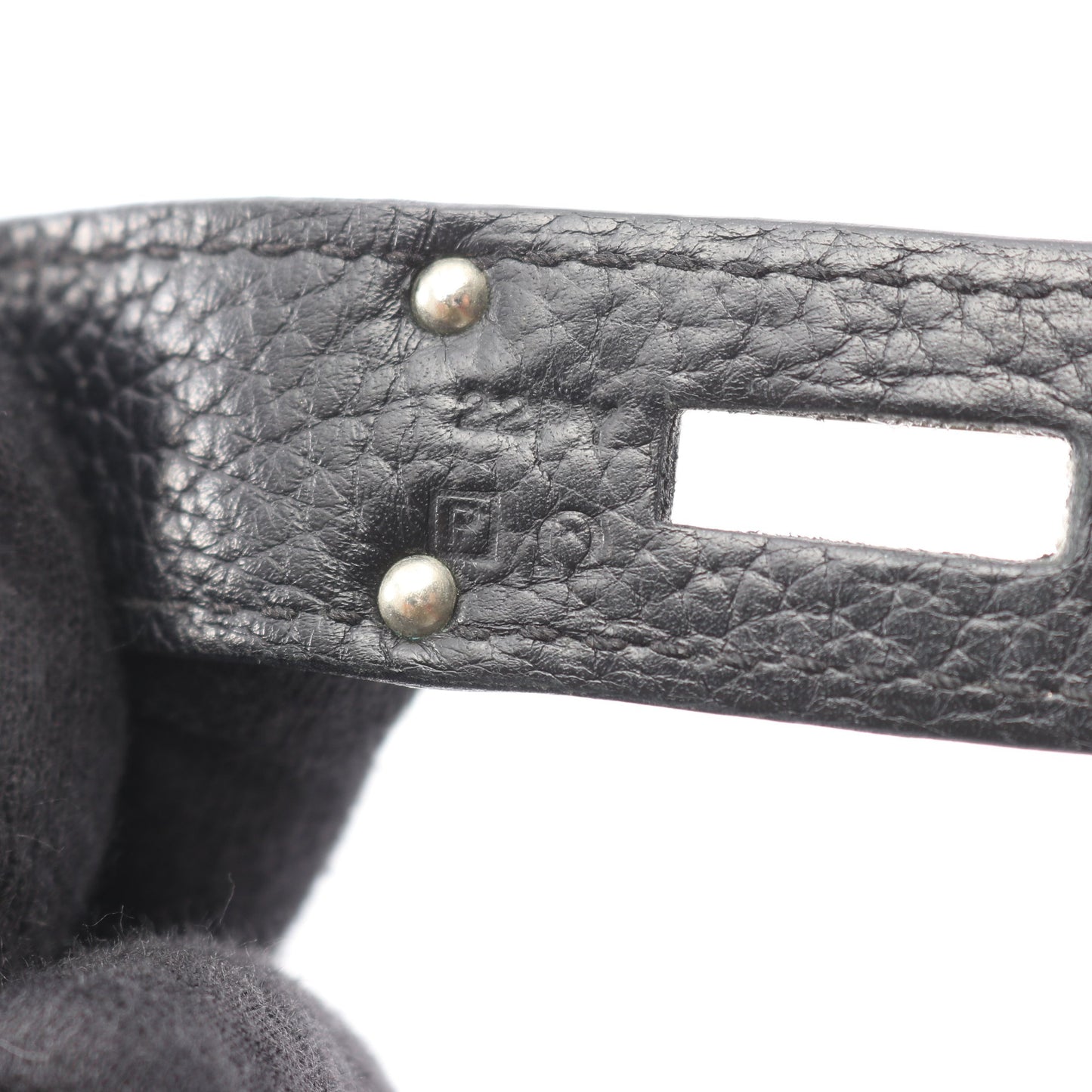 ジプシエール34 ショルダーバッグ トリヨンクレマンス ブラック シルバー金具 □P刻印 エルメス バッグ HERMES