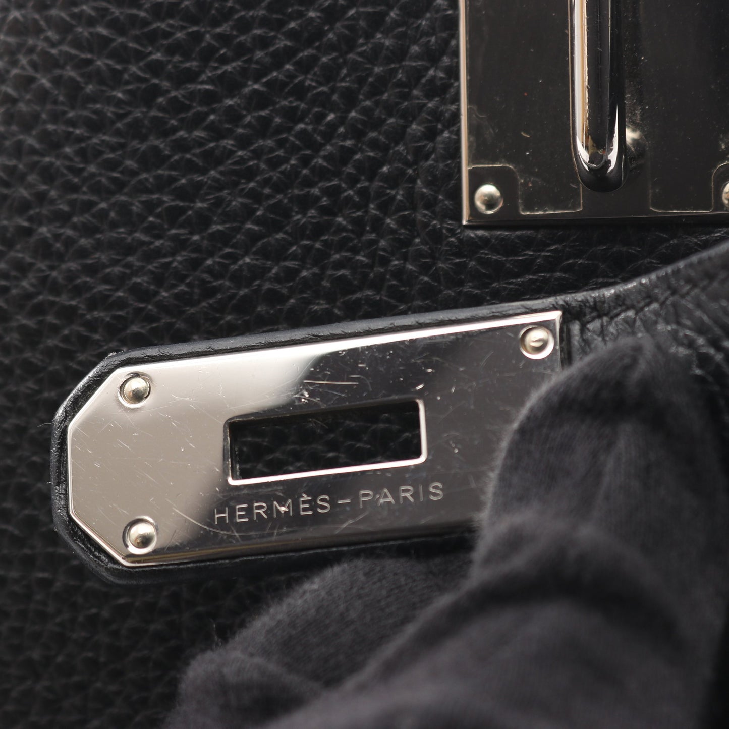 ジプシエール34 ショルダーバッグ トリヨンクレマンス ブラック シルバー金具 □P刻印 エルメス バッグ HERMES