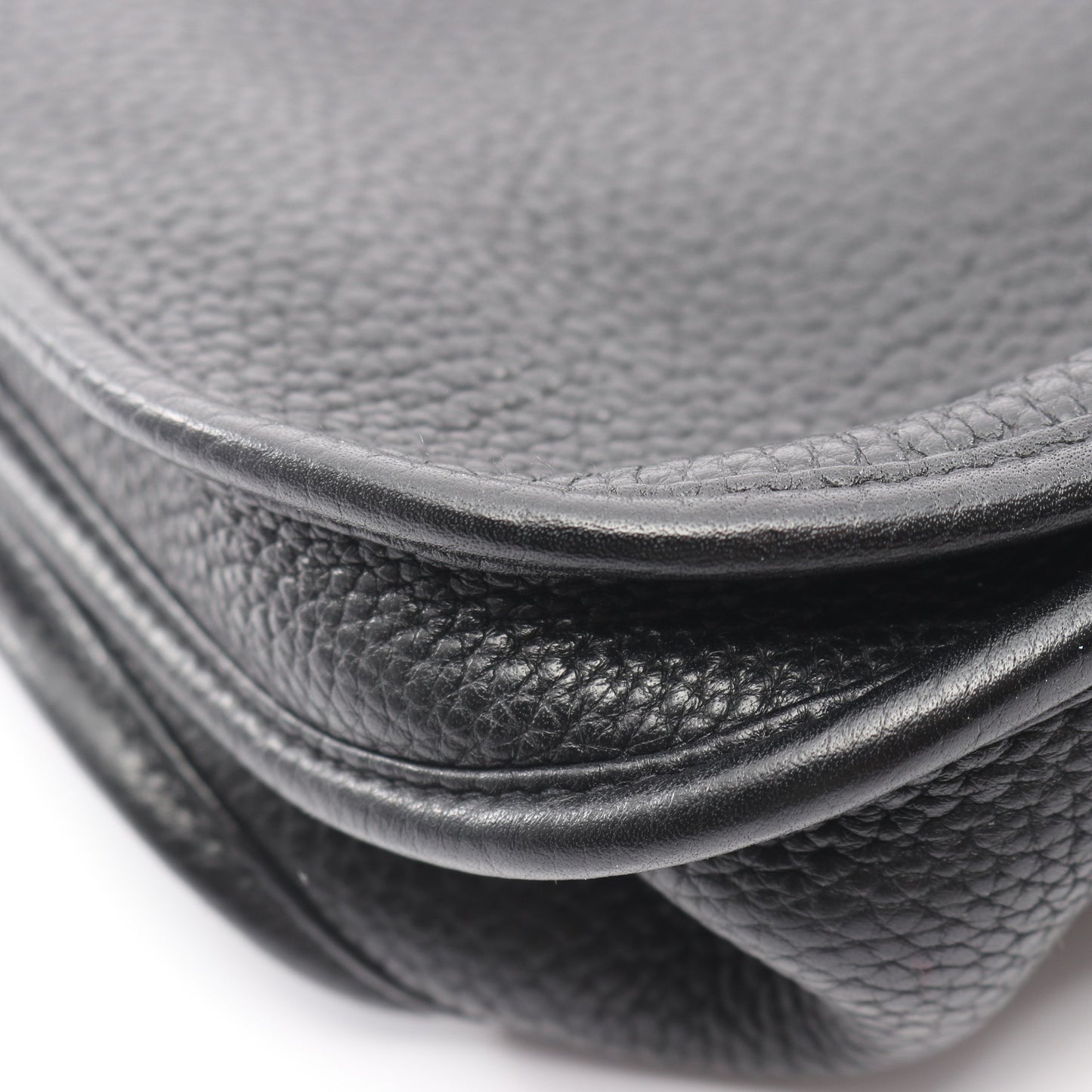 エヴリン 3 トロワ GM ショルダーバッグ トリヨンクレマンス ブラック シルバー金具 □Q刻印 エルメス バッグ HERMES