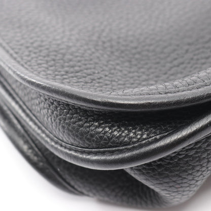 エヴリン 3 トロワ GM ショルダーバッグ トリヨンクレマンス ブラック シルバー金具 □Q刻印 エルメス バッグ HERMES