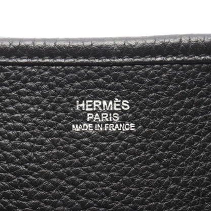 エヴリン 3 トロワ GM ショルダーバッグ トリヨンクレマンス ブラック シルバー金具 □Q刻印 エルメス バッグ HERMES