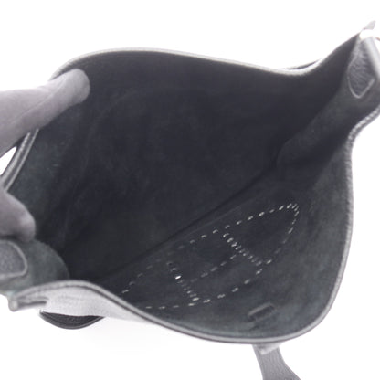 エヴリン 3 トロワ GM ショルダーバッグ トリヨンクレマンス ブラック シルバー金具 □Q刻印 エルメス バッグ HERMES