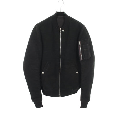 FLIGHT BOMBER JACKET ボンバージャケット ウール ブラック リックオウエンス アウター Rick Owens