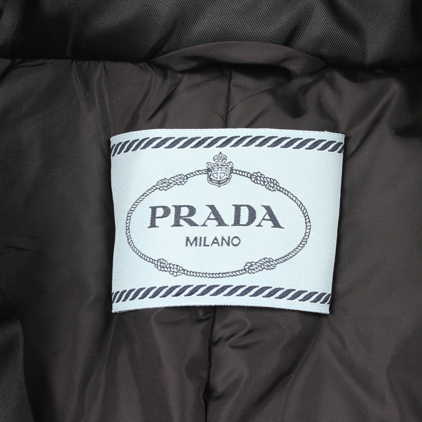 Re-Nylon ダウンジャケット ナイロン ブラック プラダ アウター PRADA