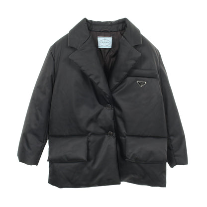 Re-Nylon ダウンジャケット ナイロン ブラック プラダ アウター PRADA