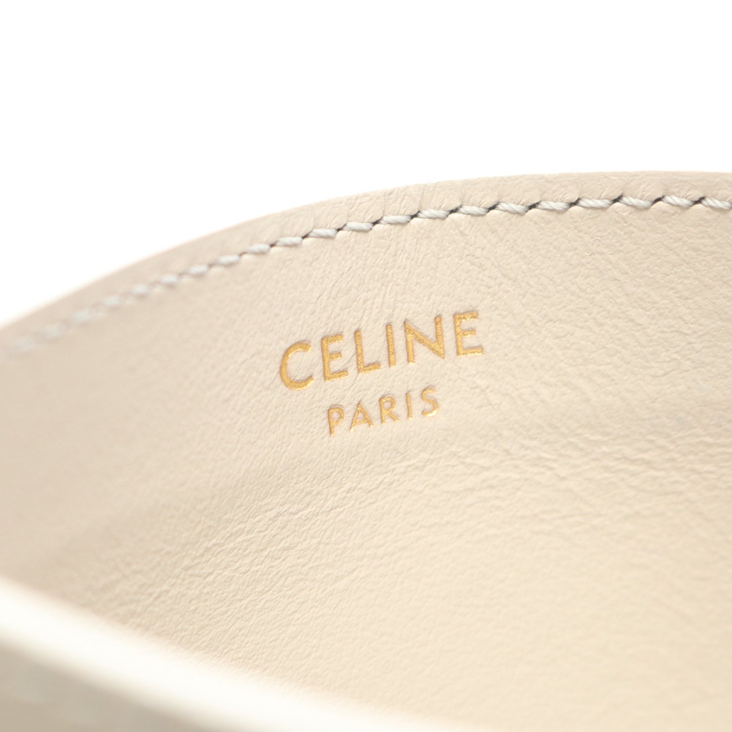 トリオンフ カードケース レザー ライトグレー セリーヌ 財布・小物 CELINE