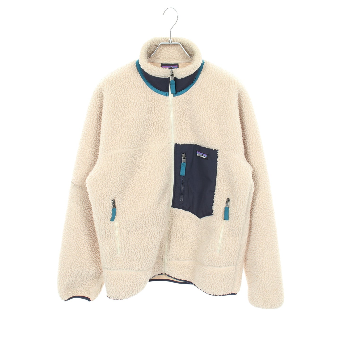 クラシック レトロX ボア フリース ジャケット アイボリー ネイビー パタゴニア アウター patagonia