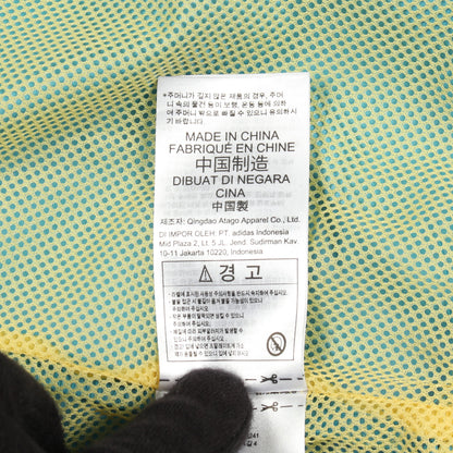 adidas × HUMAN MADE トラックジャケット ライトブルー イエロー フード付き アディダス アウター adidas