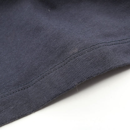 ロゴ刺繍 長袖Tシャツ コットン ネイビー モンクレール トップス MONCLER