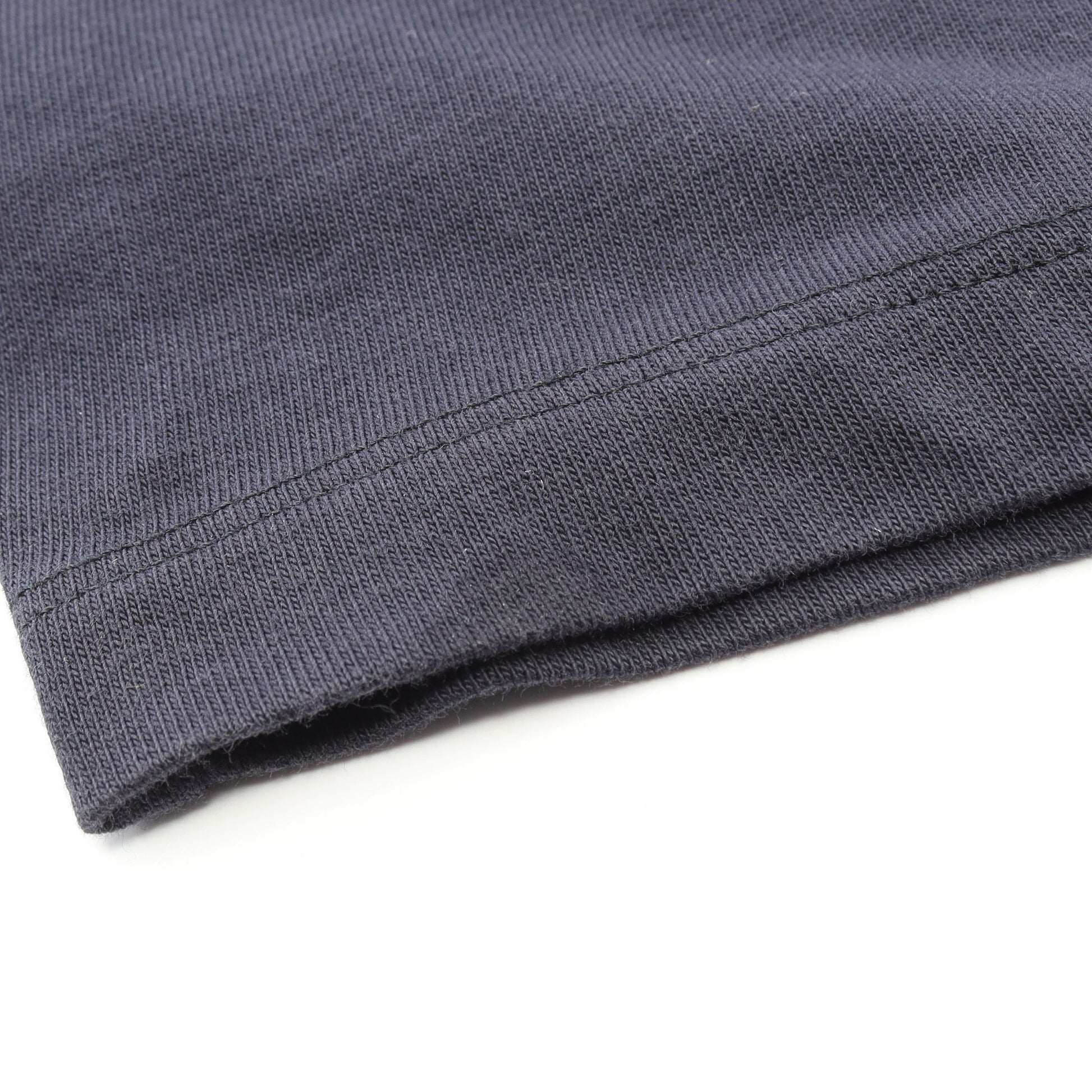 ロゴ刺繍 長袖Tシャツ コットン ネイビー モンクレール トップス MONCLER