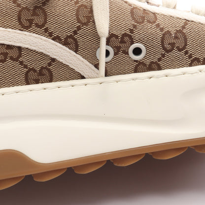 GUCCI TENNIS 1977 GGキャンバス ハイカットスニーカー キャンバス ベージュ ブラウン グッチ シューズ GUCCI