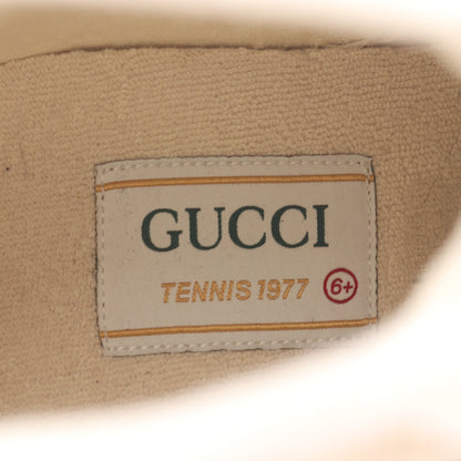 GUCCI TENNIS 1977 GGキャンバス ハイカットスニーカー キャンバス ベージュ ブラウン グッチ シューズ GUCCI