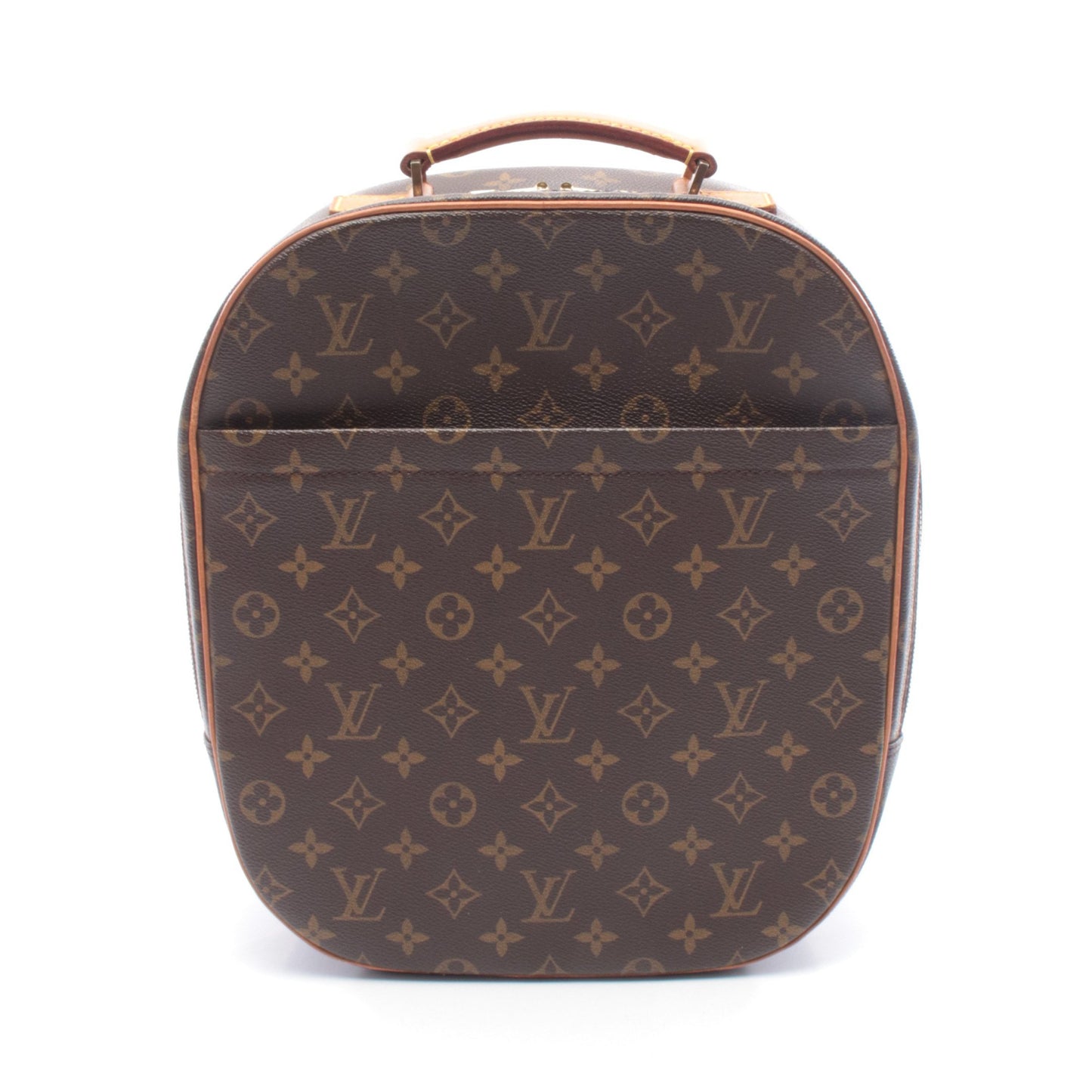 パックオール サックアド モノグラム ハンドバッグ PVC レザー ブラウン ルイヴィトン バッグ LOUIS VUITTON